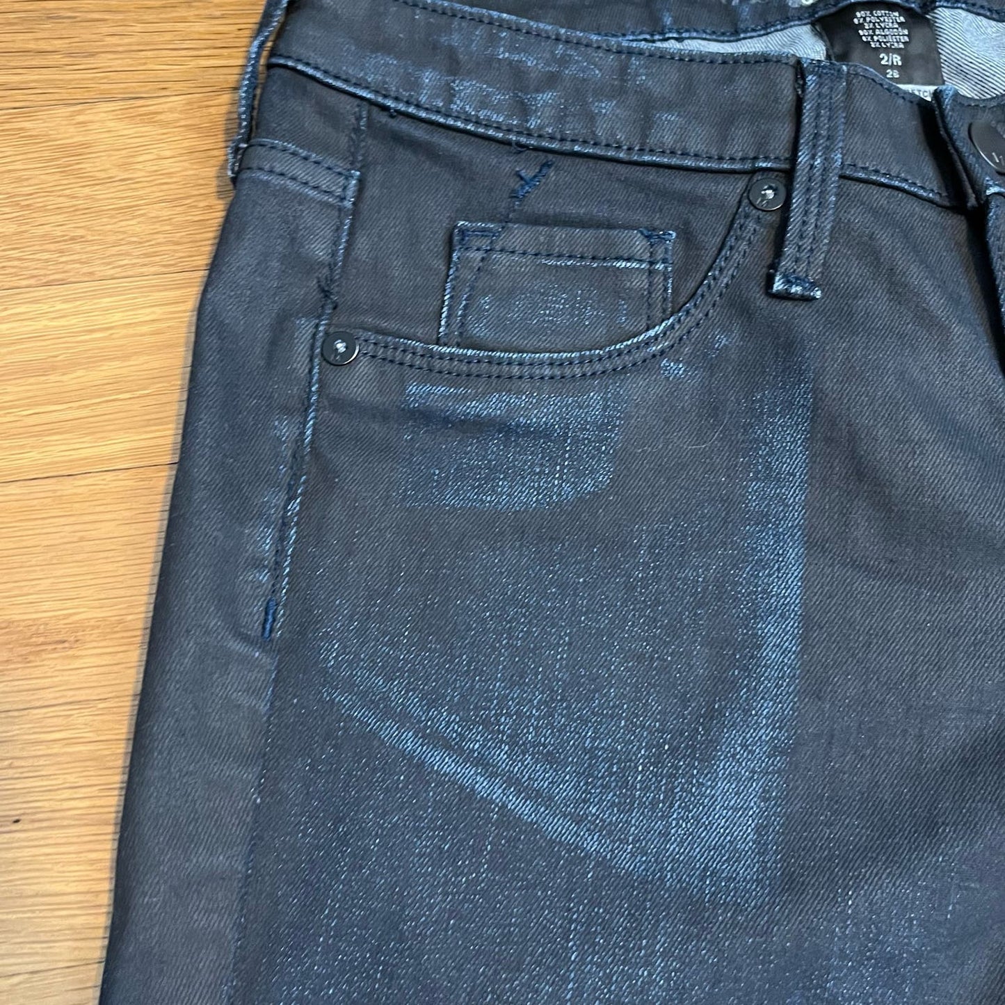 Mossimo Coated Mid-Rise Jegging - Size 2R