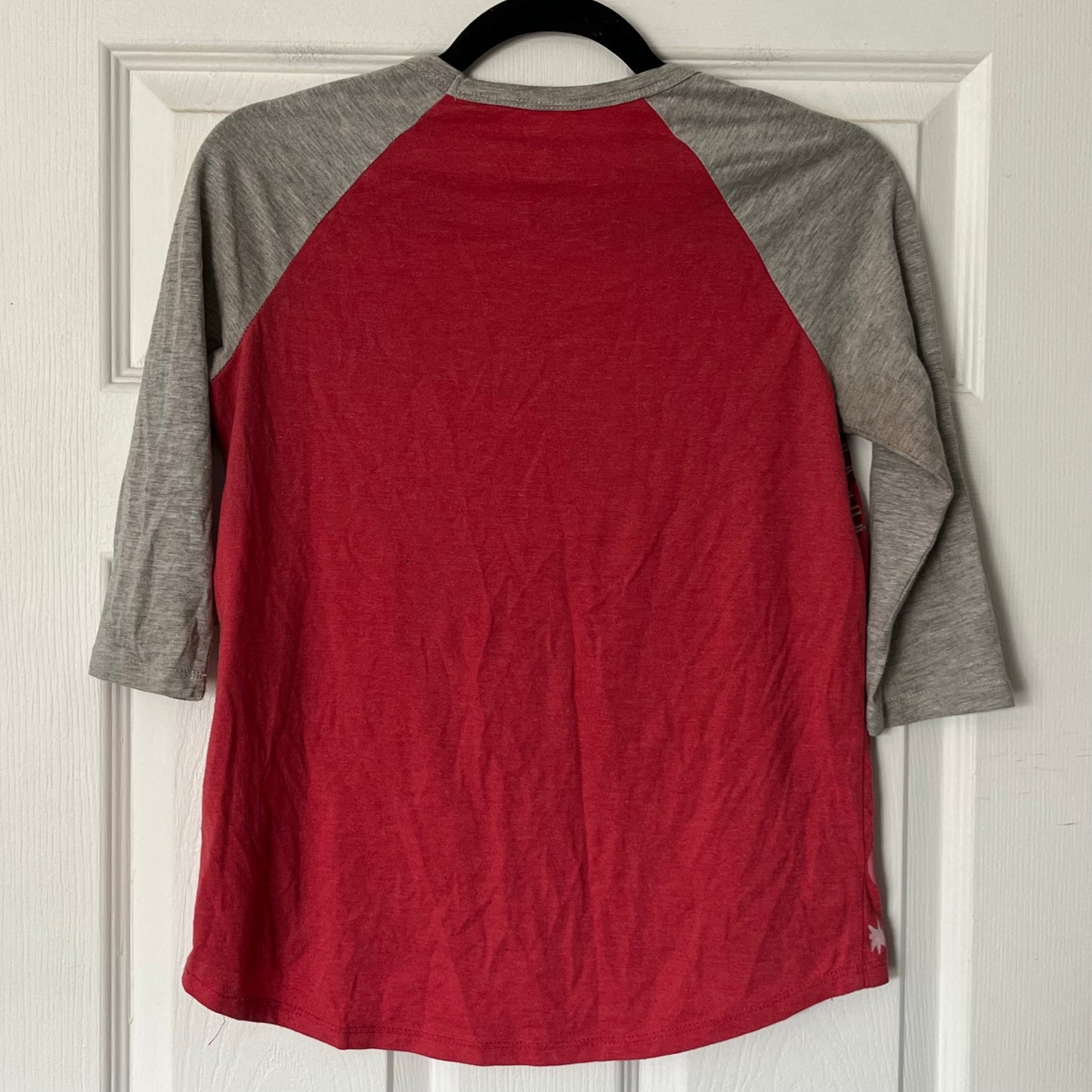Disney Christmas Raglan Tee - Size XS