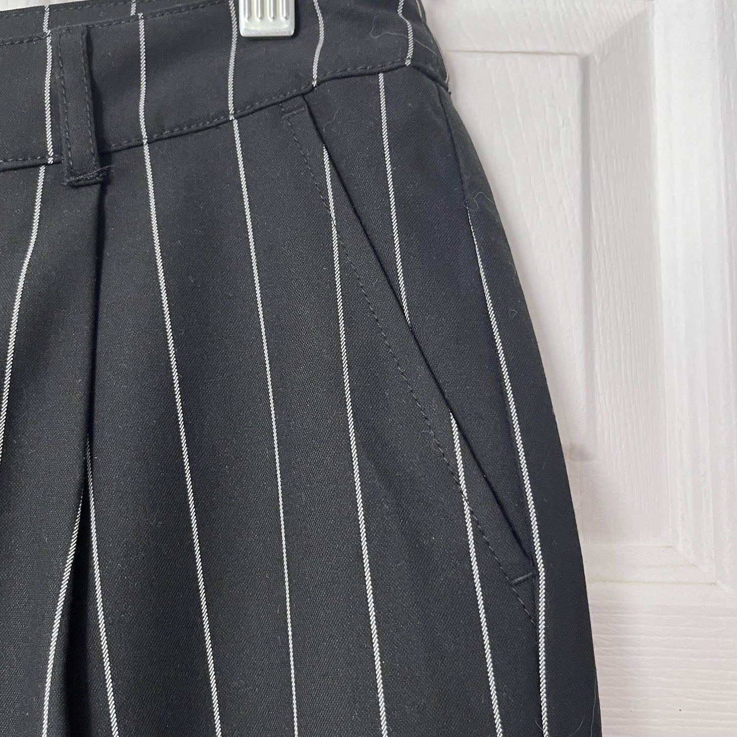 Future Collective Pinstripe Slacks - Size 2