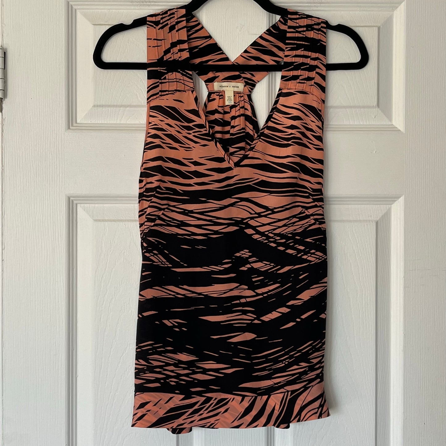 Silence + Noise Geometric Print Camisole Top - Size XS