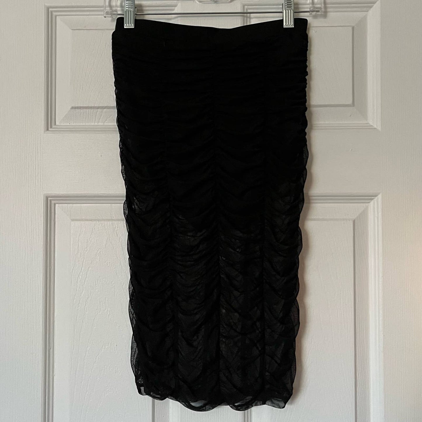 Majorelle Shirred Chiffon Skirt w/Underpants - Size S