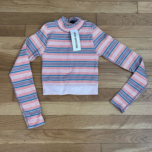 Urban Outfitters Striped Knit Crop Top - Size XS/S