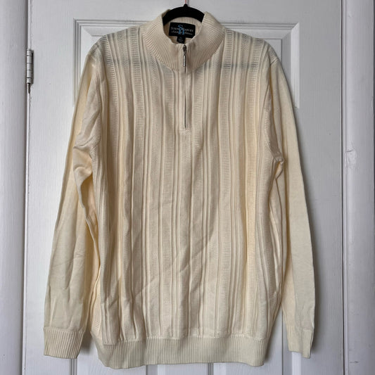 Steve Harvey Celebrity Edition Half-Zip Sweater - Size XL - NWOT