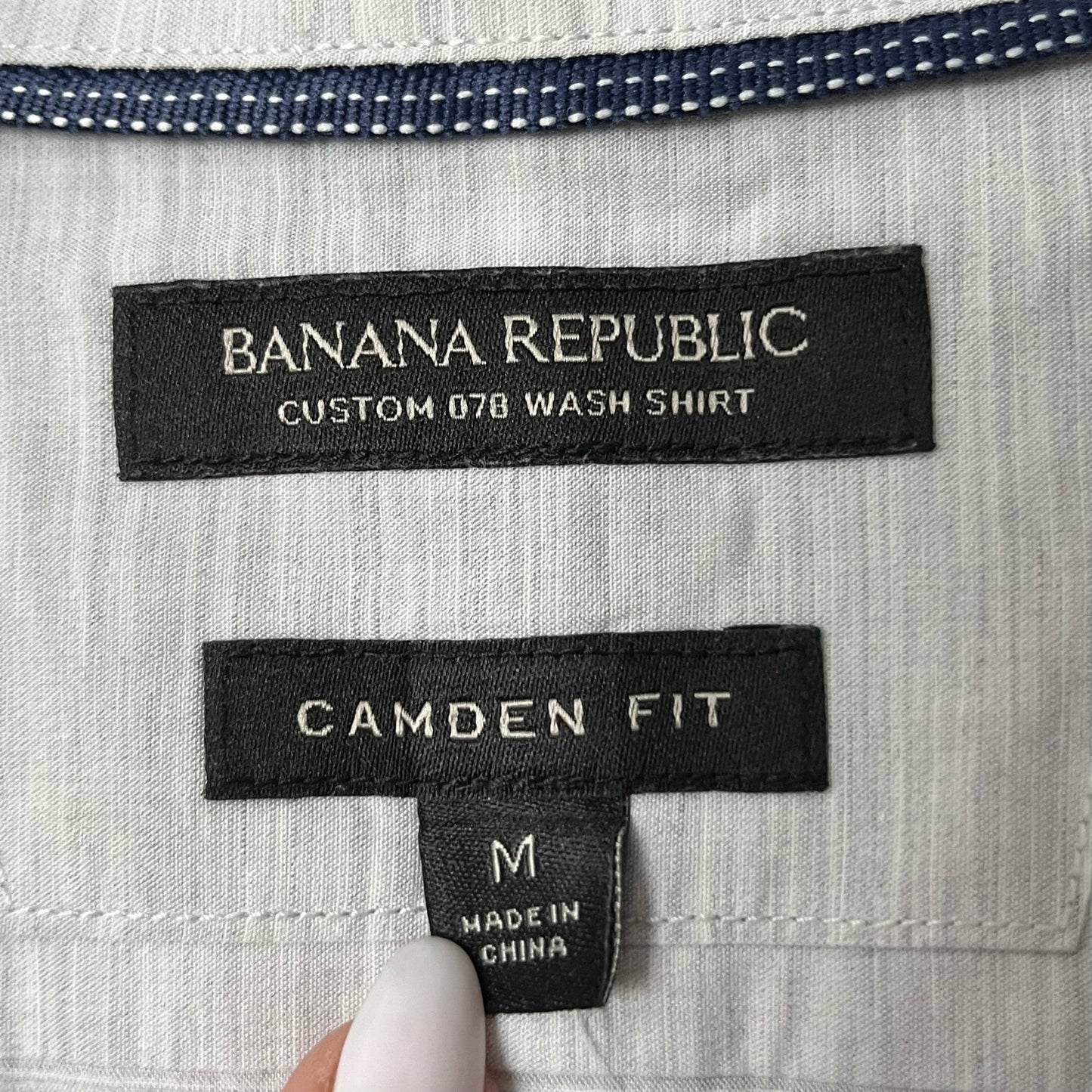 Banana Republic Camden Fit Button-Down Shirt - Size M