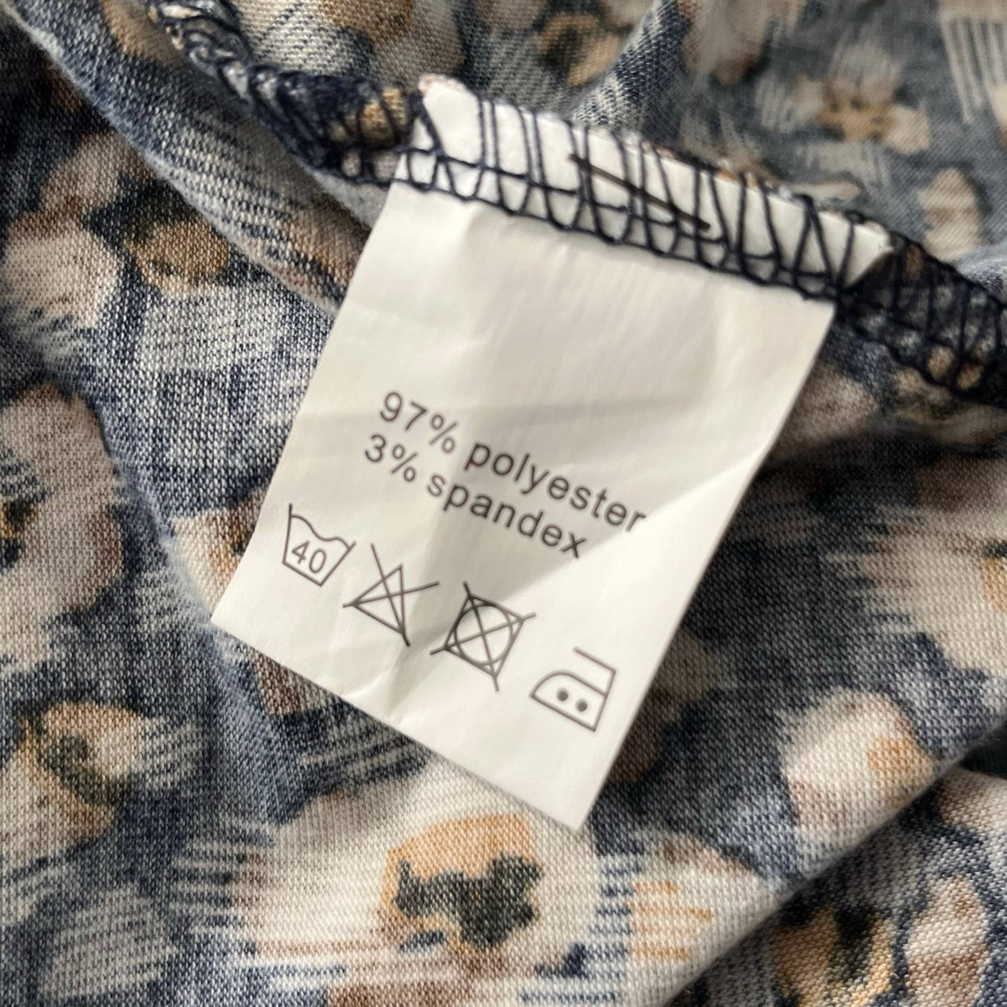 Acevog Abstract Floral Sundress - Size S