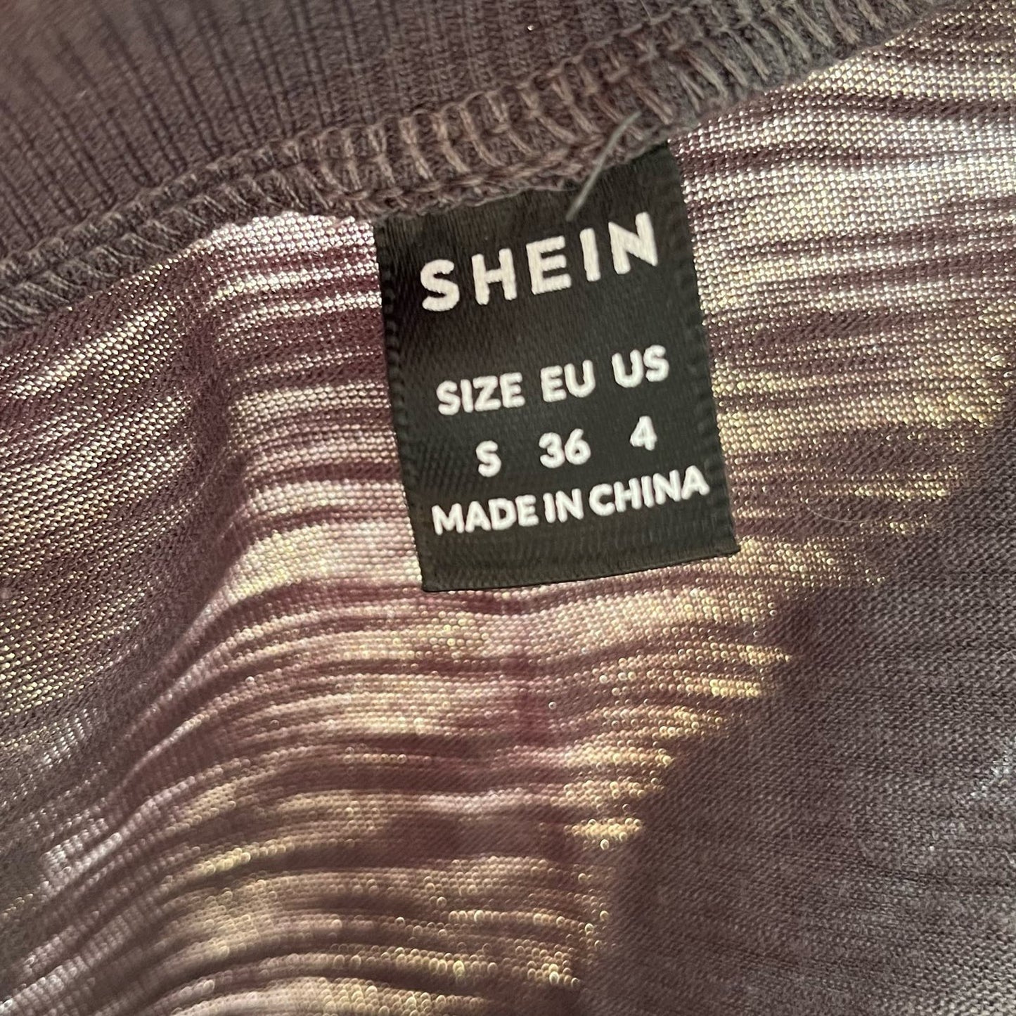 Shein Padded Shoulder Sleeveless Top - Size S