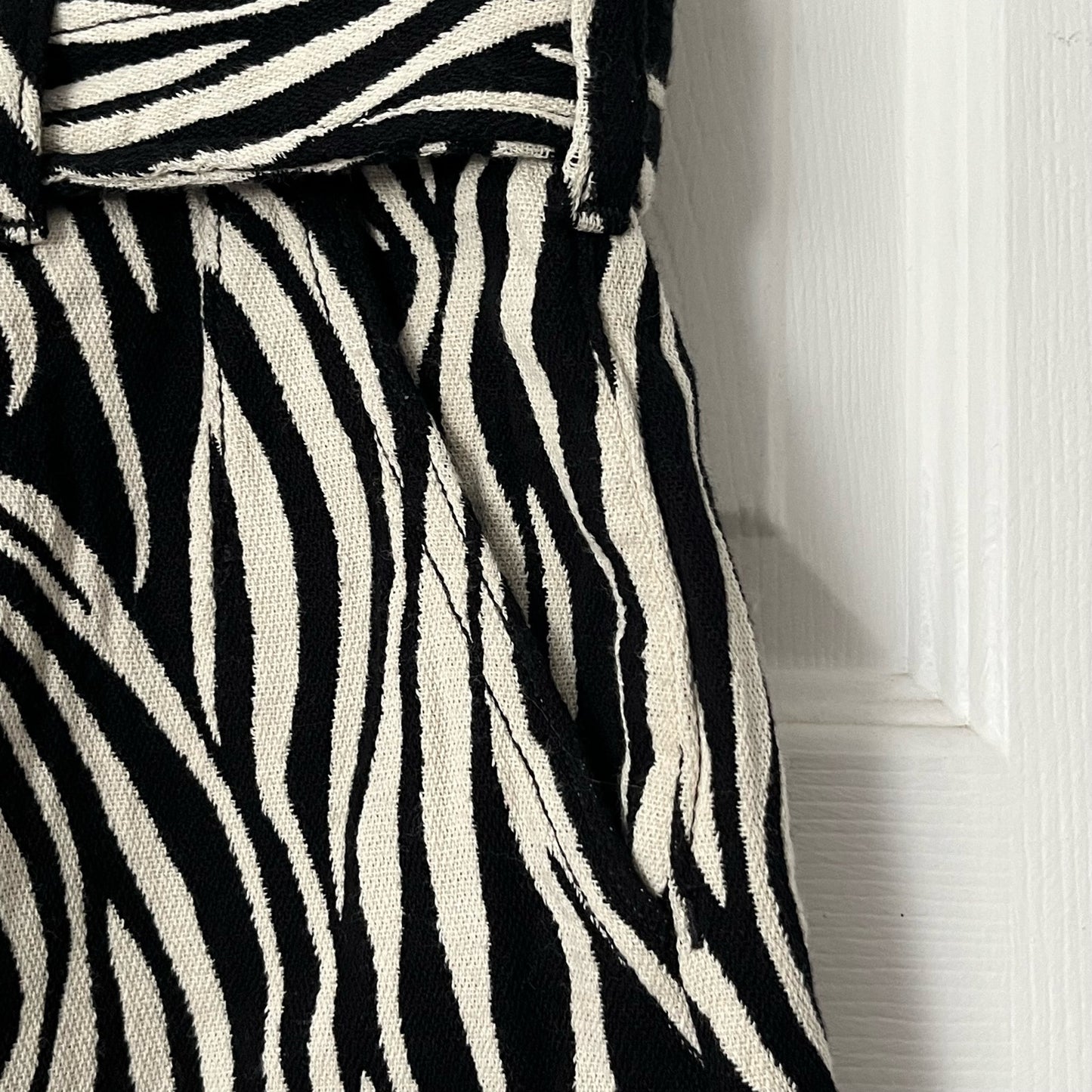 J Brand Paper Bag Waist Zebra Print Shorts - Size 29