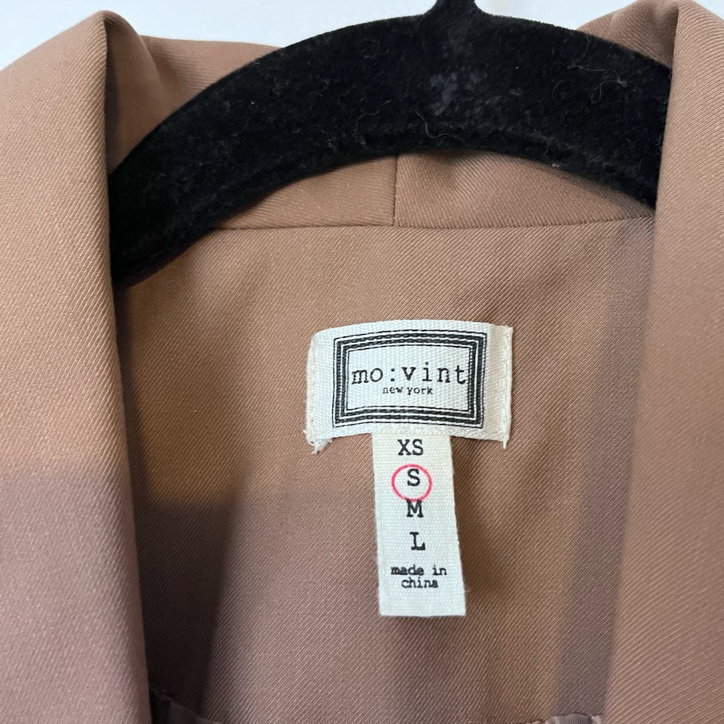 mo:vint Long Line Blazer - Size S