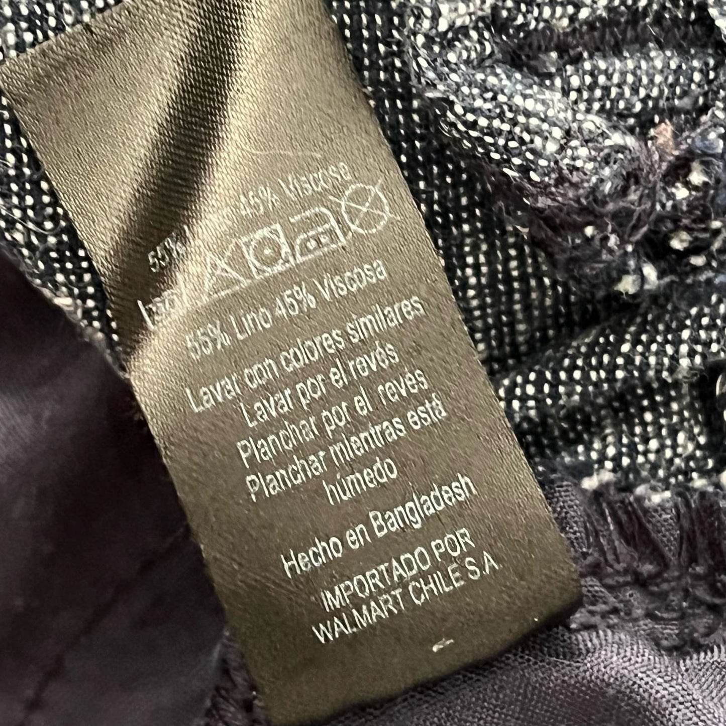 George Linen Blend Cropped Drawstring Pants - Size 12 (UK)