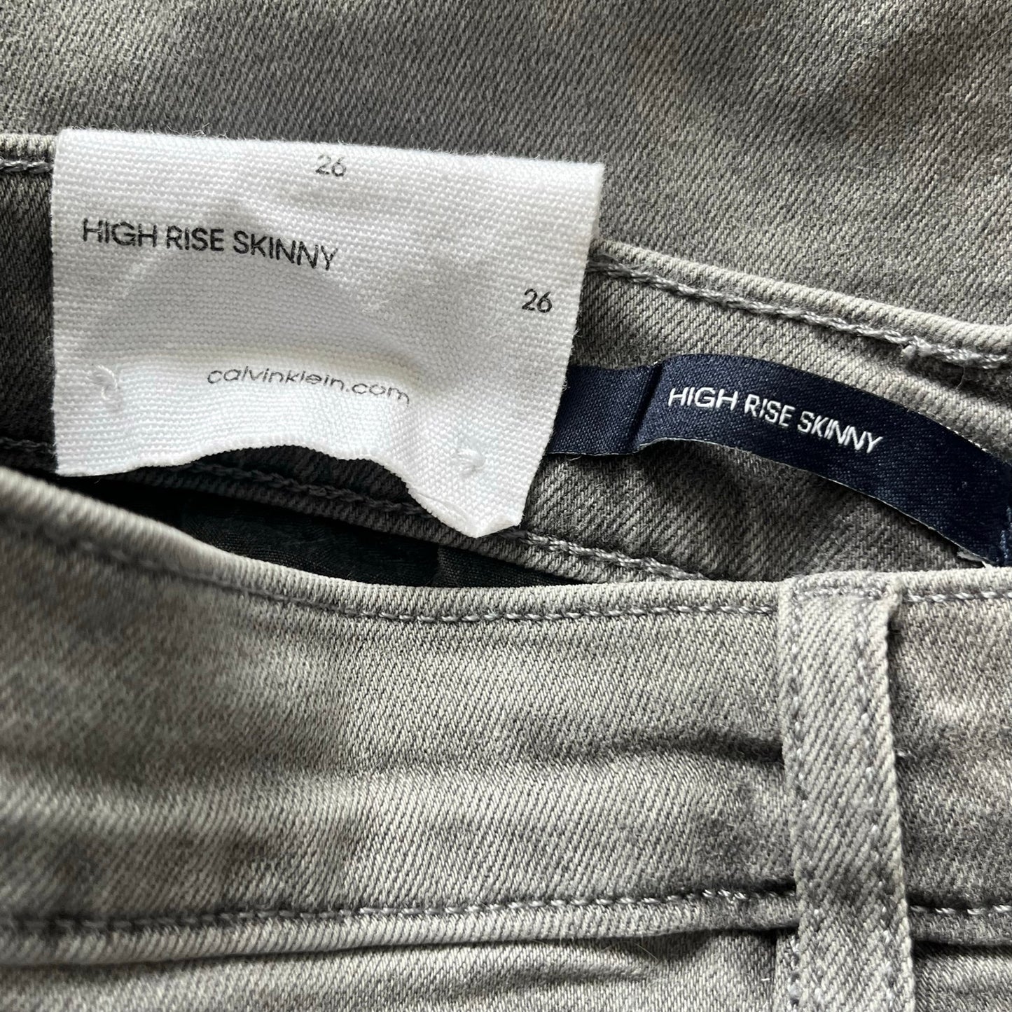 Calvin Klein Jeans High Rise Skinny Jeans - Size 26