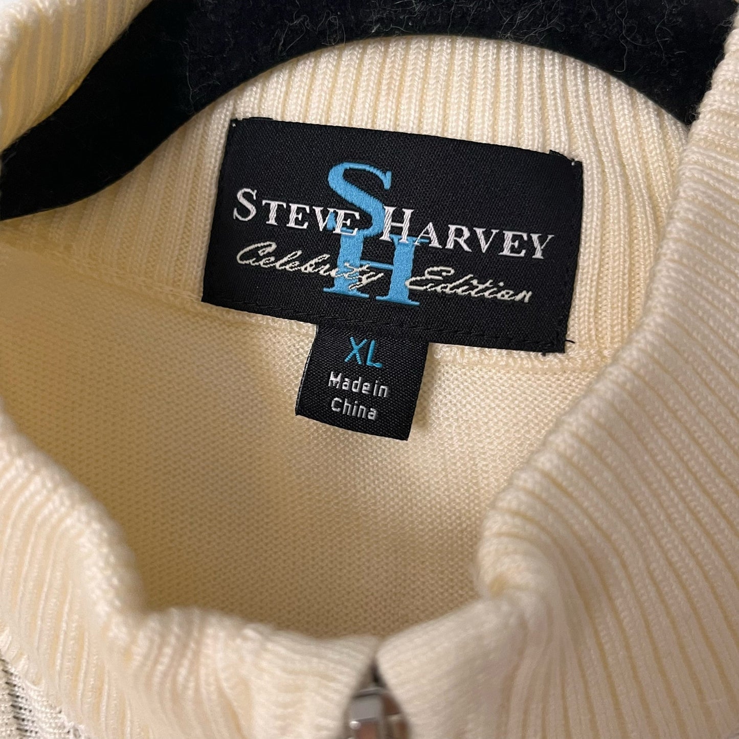 Steve Harvey Celebrity Edition Half-Zip Sweater - Size XL - NWOT