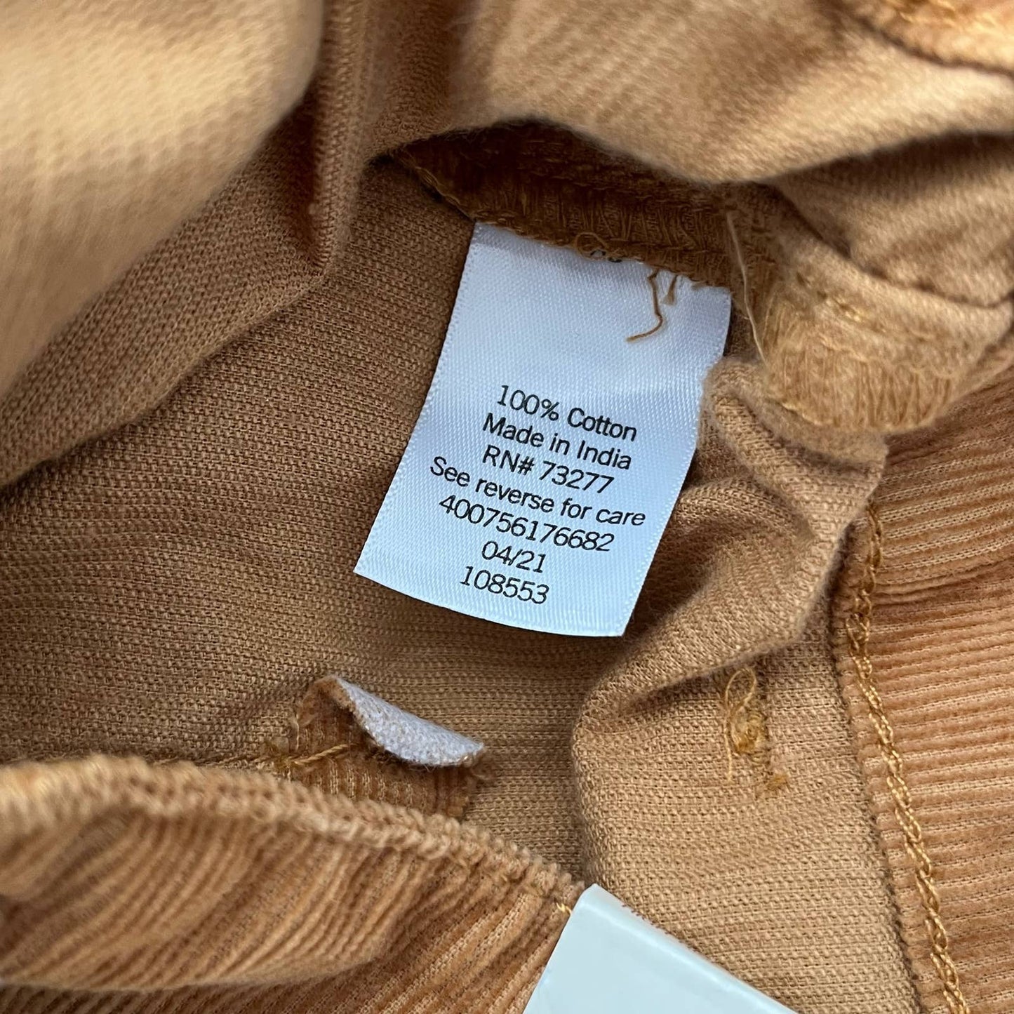 SO Paperbag Tie-Waist Corduroy Shorts - Size 3 - NWOT
