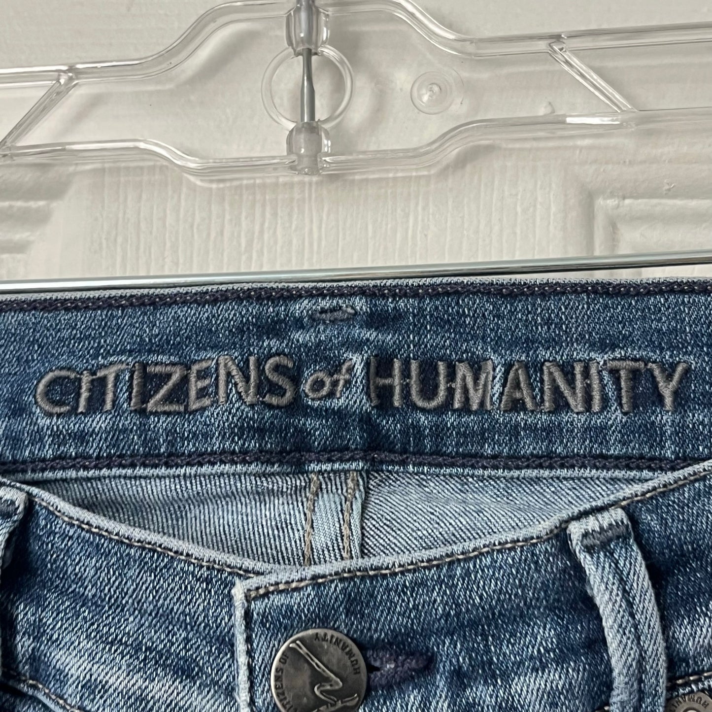 Citizens of Humanity Rocket High Rise Skinny Cutoffs - Size 27