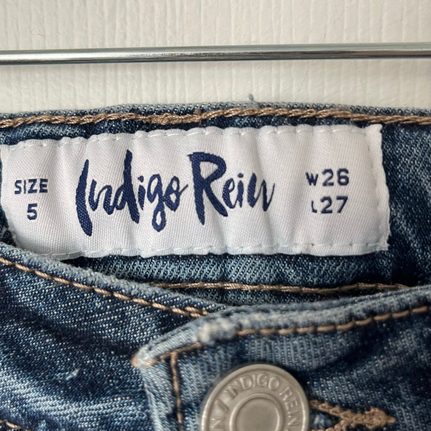 Indigo Rein Distressed Skinny Jeans - Size 5 - NWT