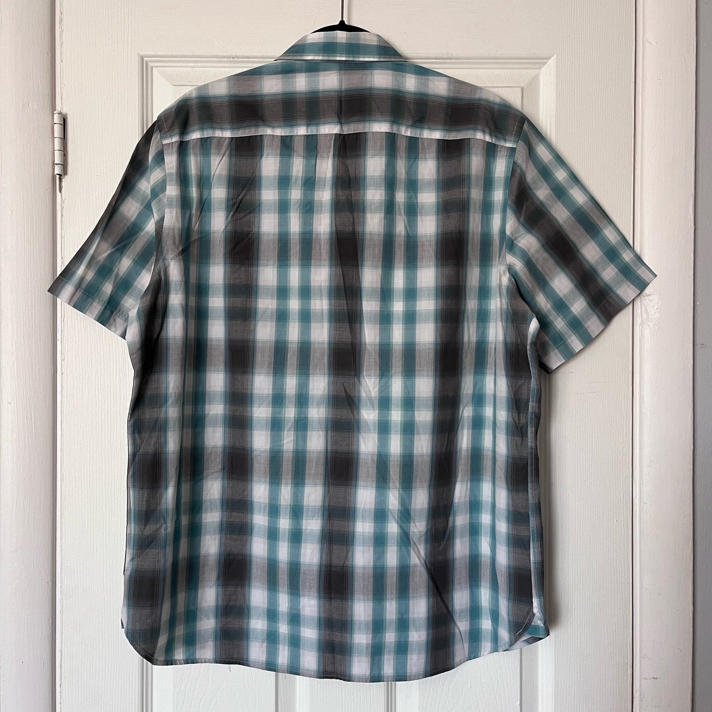 Alfani Slim Fit Plaid Button-Down Shirt - SIze XL