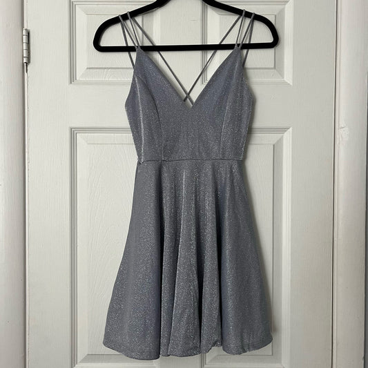Windsor X-Back Empire Waist Minidress - Size XS
