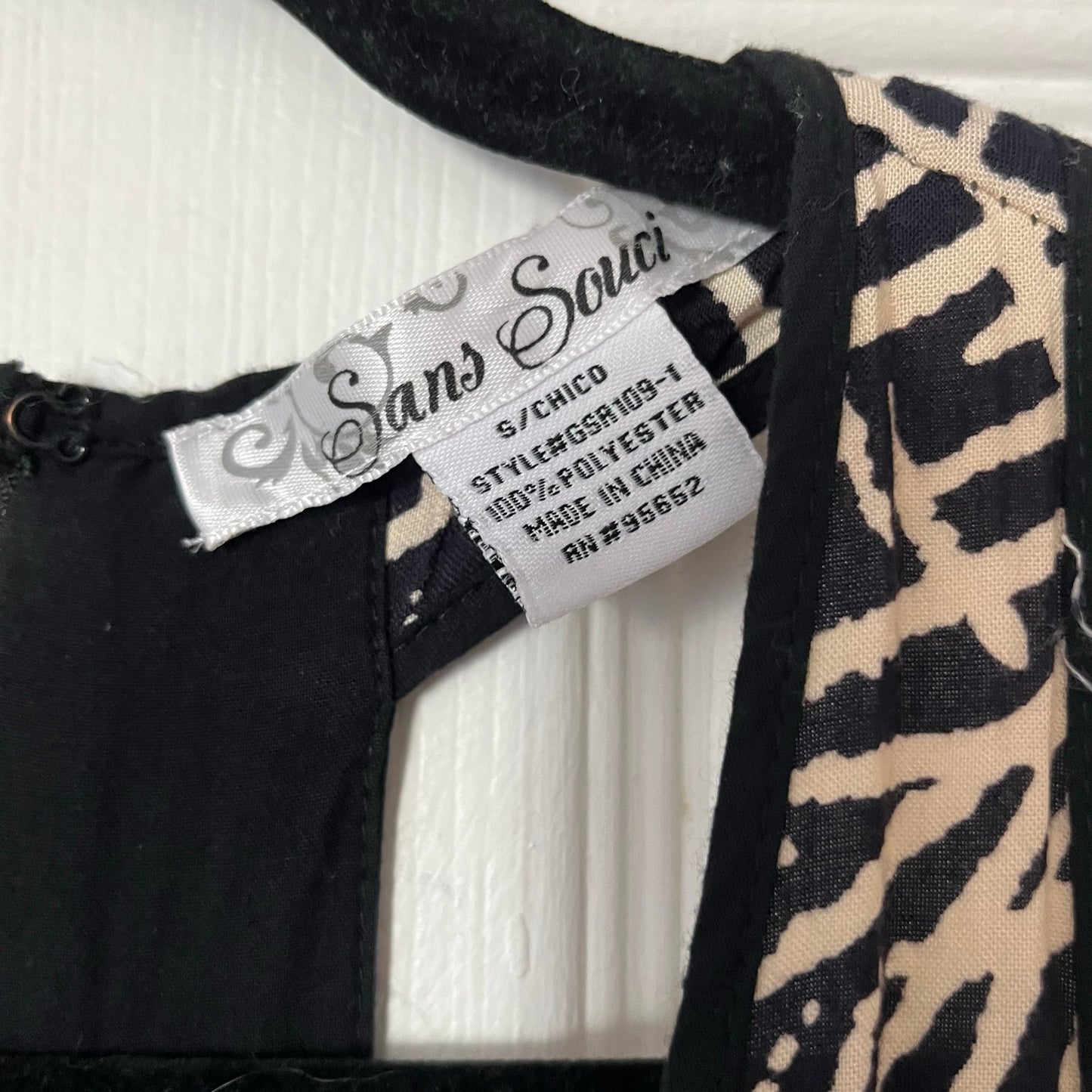 Sans Souci Zip-Back Jumpsuit - Size S