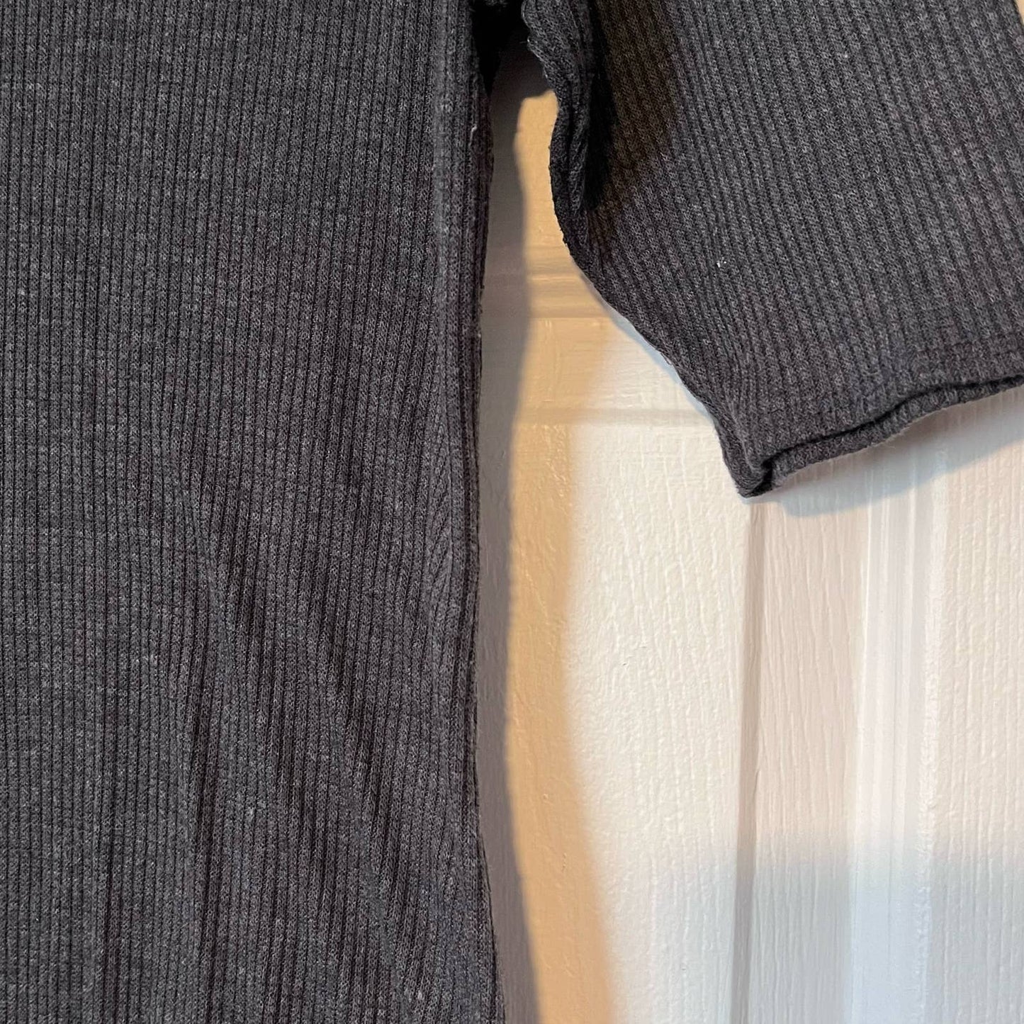 Nella Fantasia Hooded Rib-Knit Dress - Size L