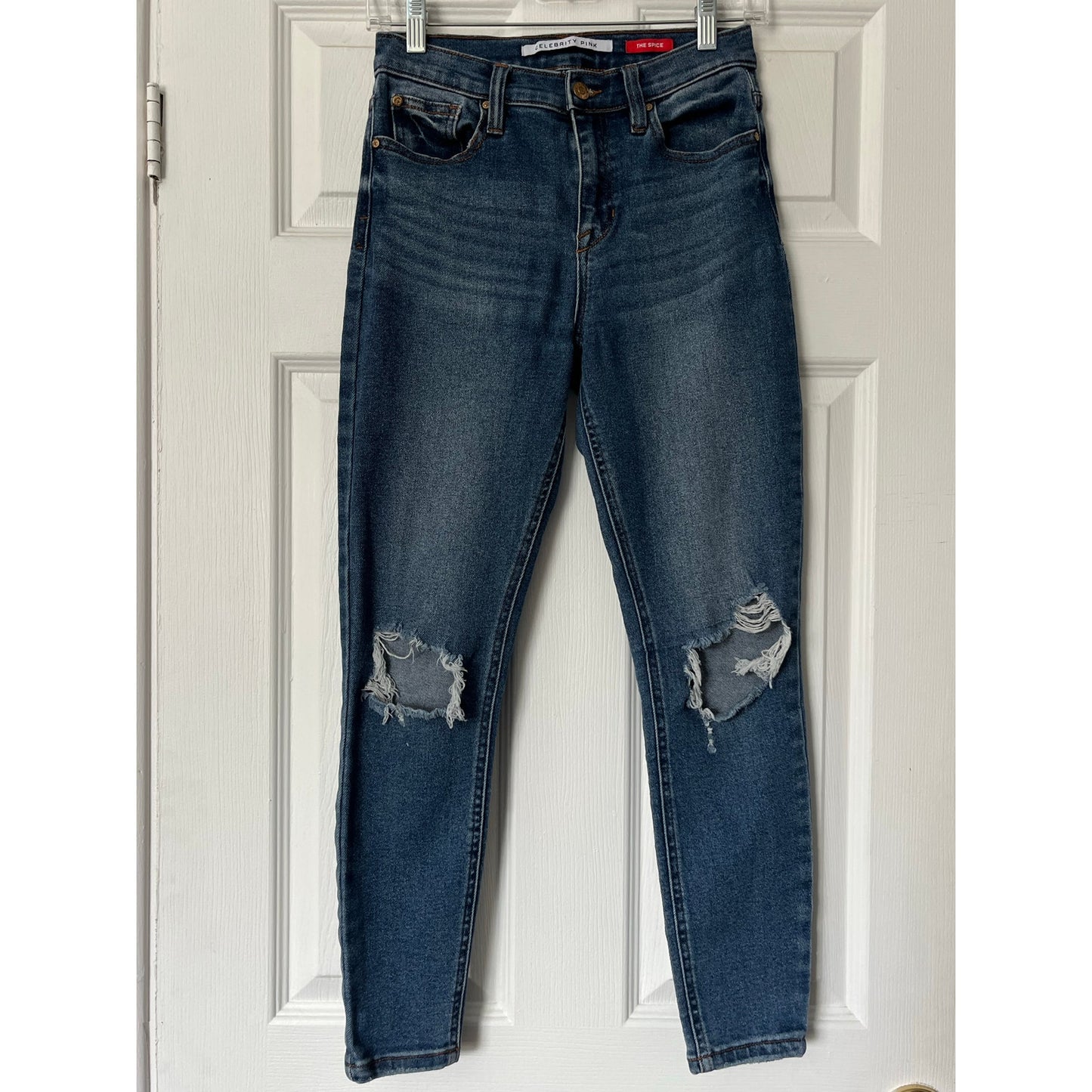 Celebrity Pink 'The Spice' Distressed Skinny Jeans - Size UNKNOWN
