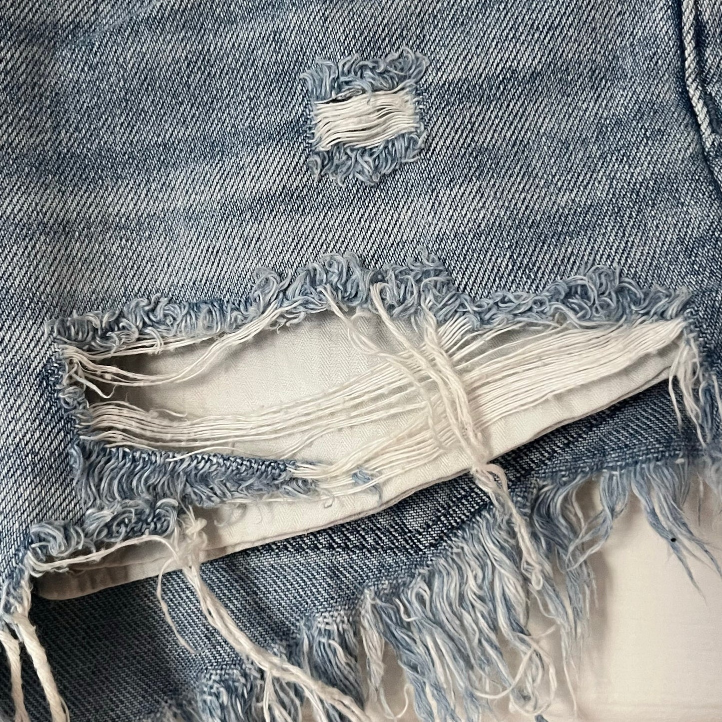 Free People We the Free Denim Cutoff Shorts - Size 27