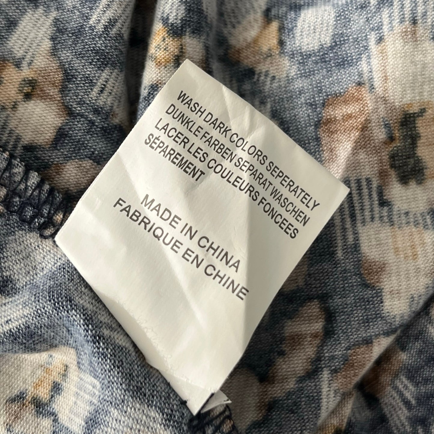 Acevog Abstract Floral Sundress - Size S