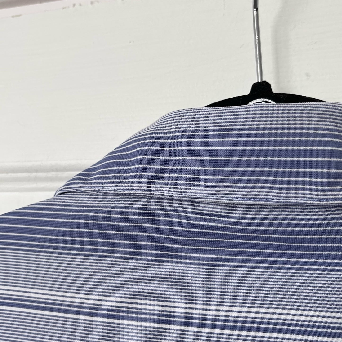 Nike Golf NikeFIT DRY Striped Polo - Size L (12-14)
