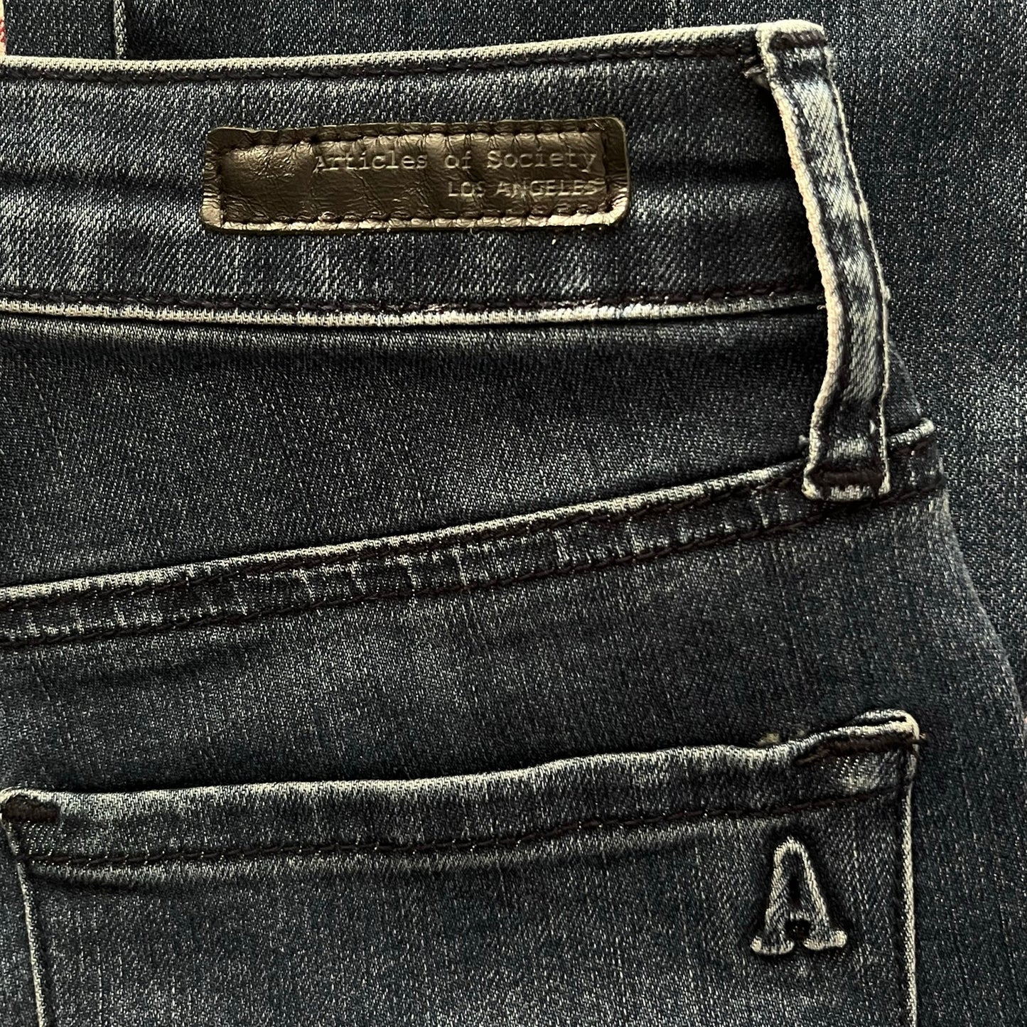 Articles of Society Front-Seam Rene Slim Released Hem Jeans - Size 25 - NWT