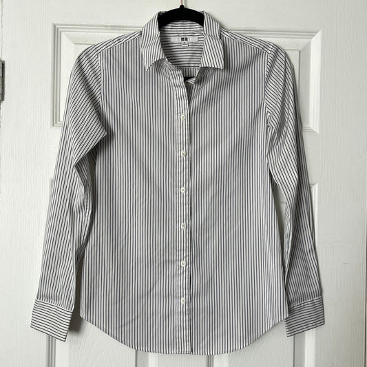 Uniqlo Striped Button-Down Top - Size XS