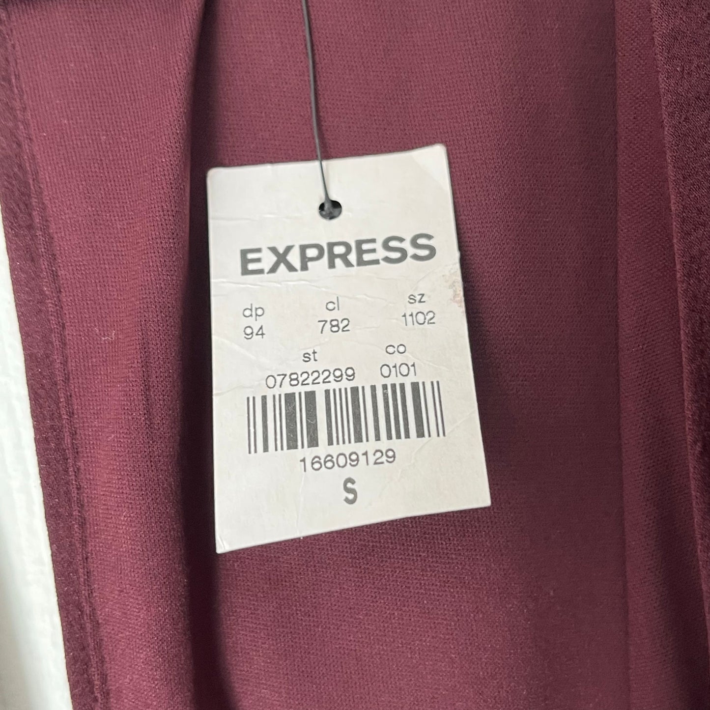 Express Deep-V Wrap Front Dress - Size S - NWT