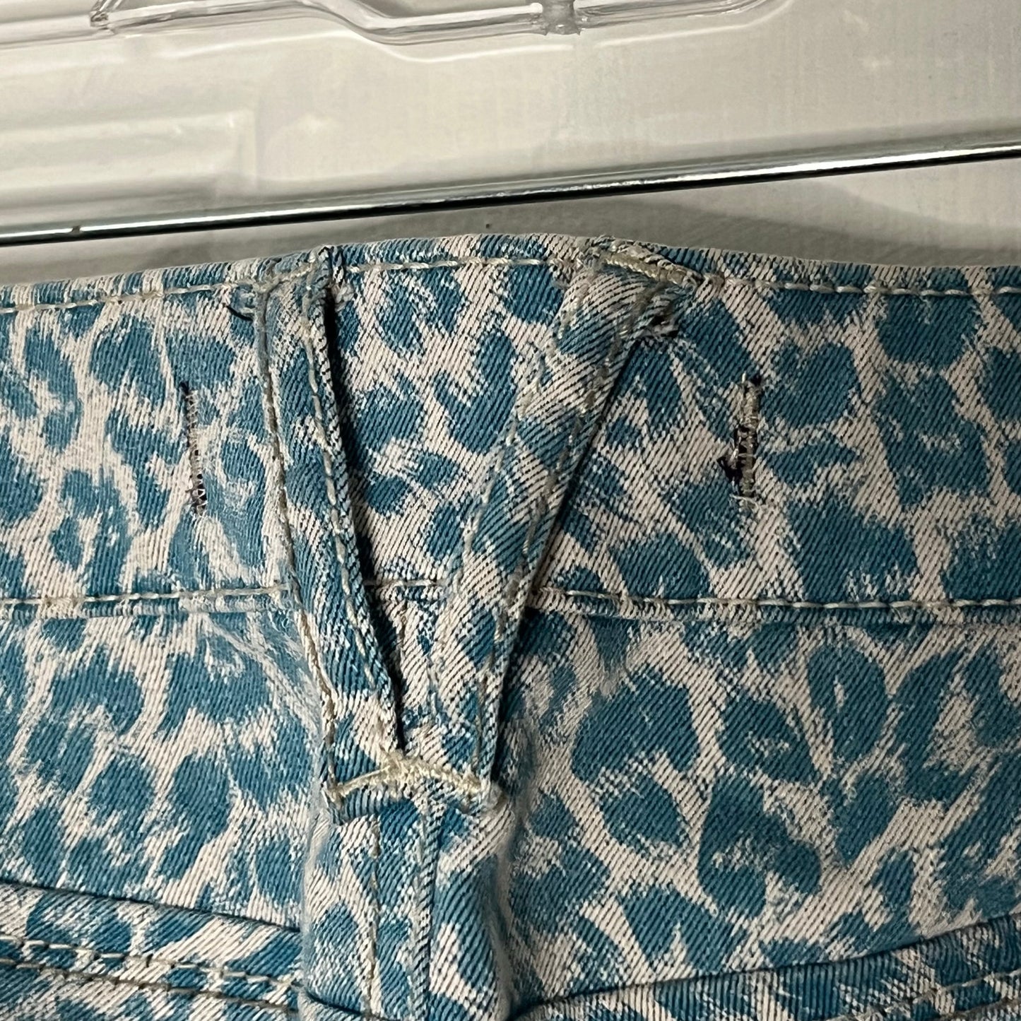 Divine Rights of Denim Leopard Print Skinny Jeans - Size 28