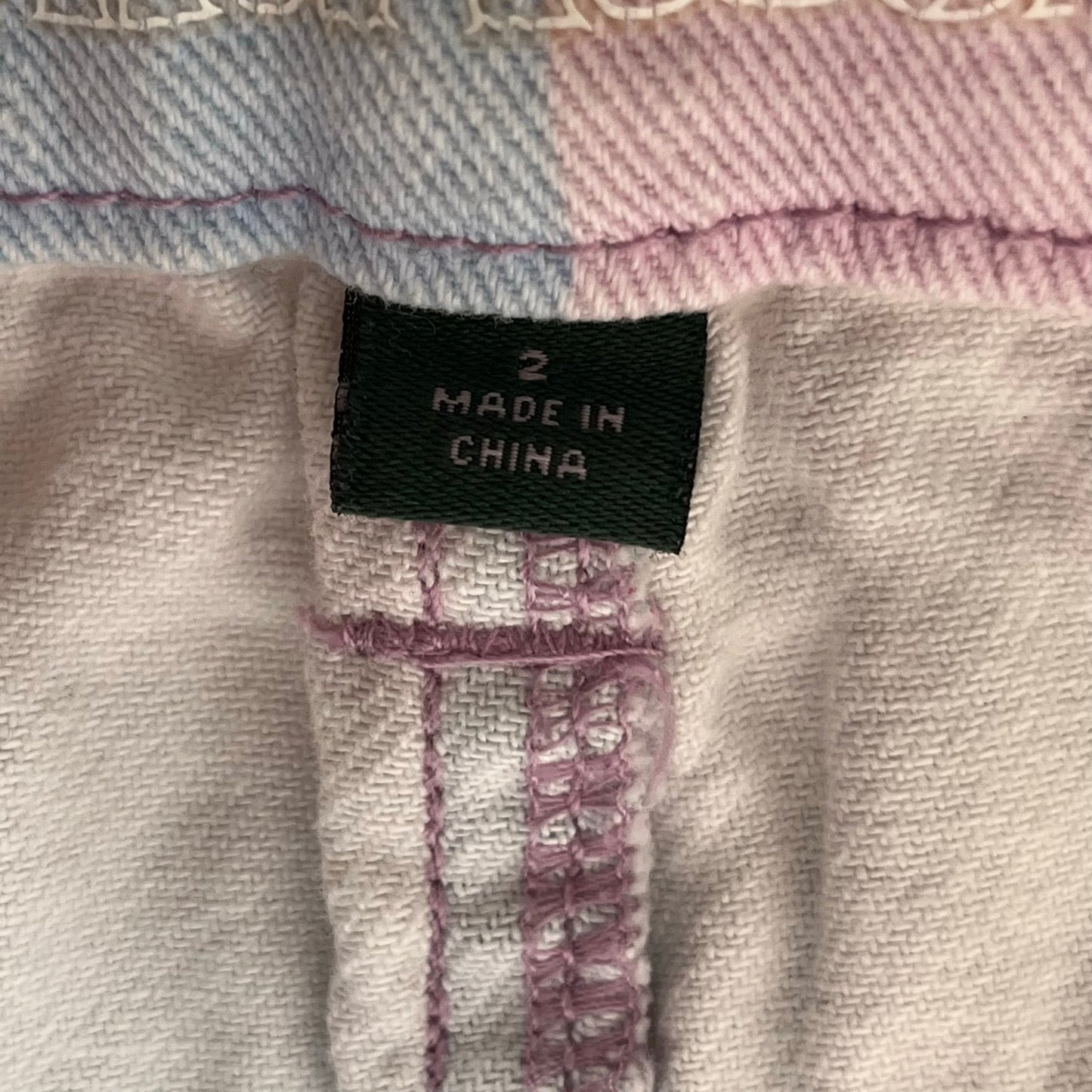 Wild Fable Striped Denim Shorts - Size 2