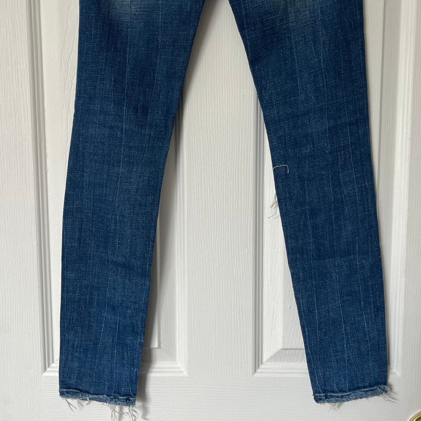 Zara Trafaluc Distressed Skinny Jeans - Size 4