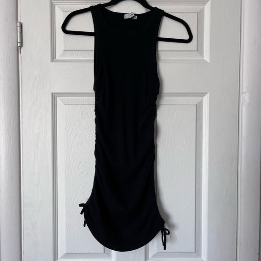 Adika Ruched Rib-Knit Bodycon Dress - Size M