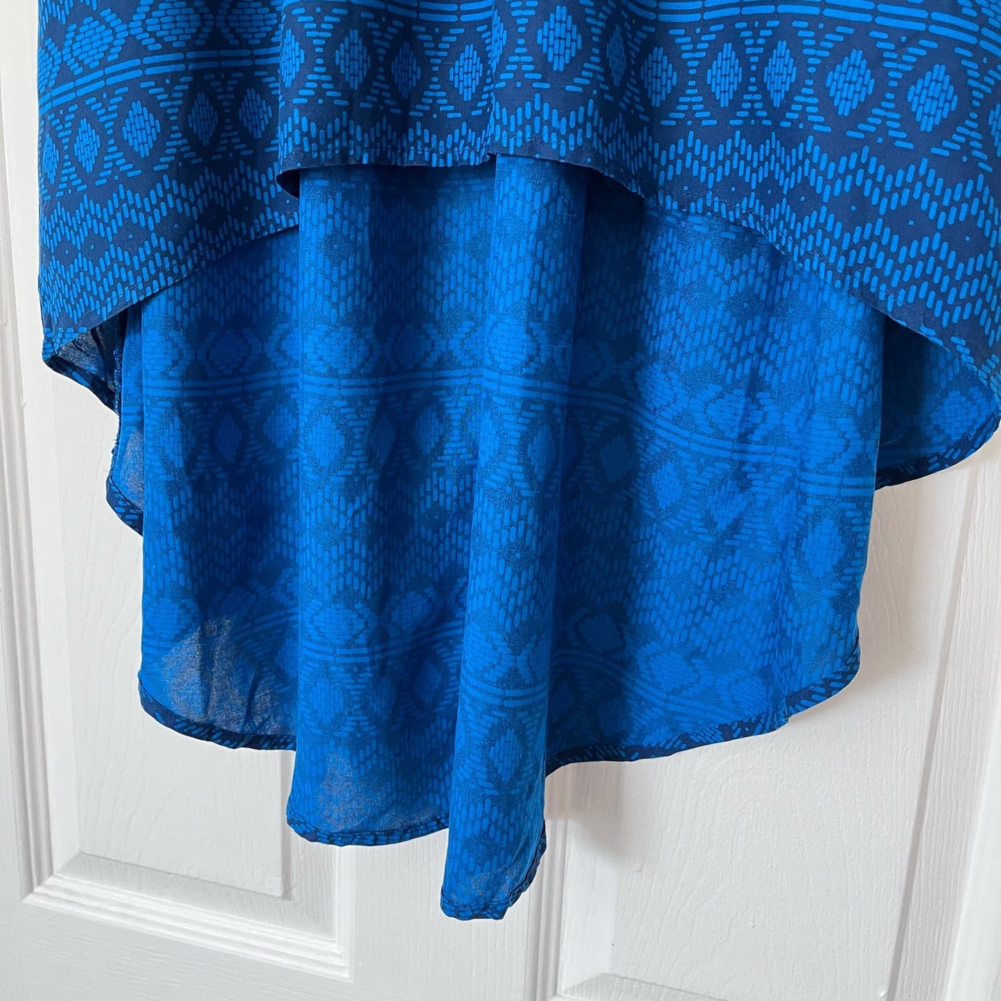 Mossimo Supply Co. Hi-Low Tribal Print Skirt - Size S