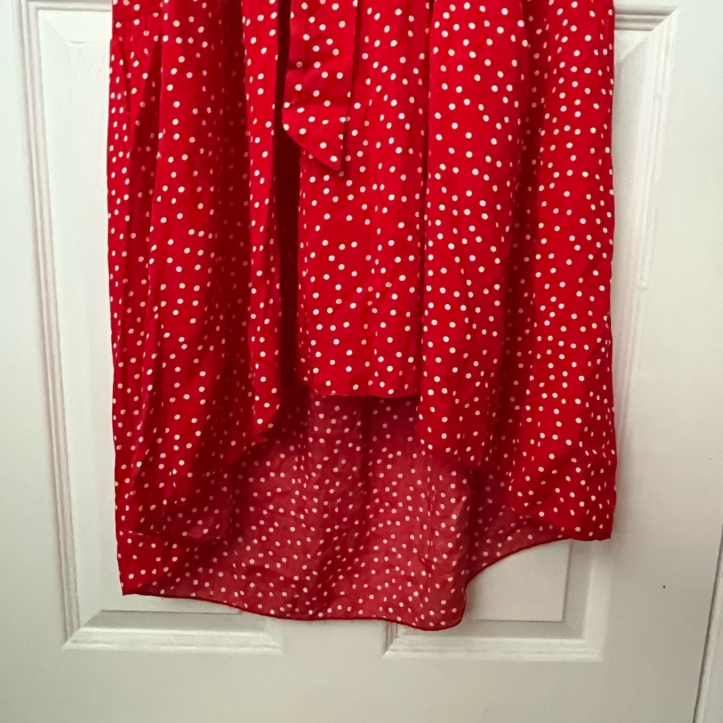 Prettygarden Polka Dot Halter Midi Dress - Size S