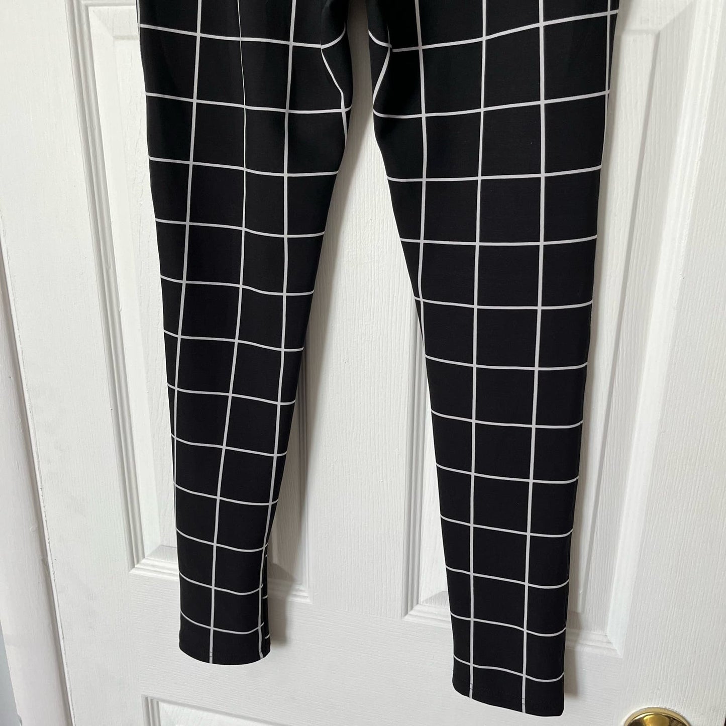 Mia Rose Stretch Plaid Pants - Size S