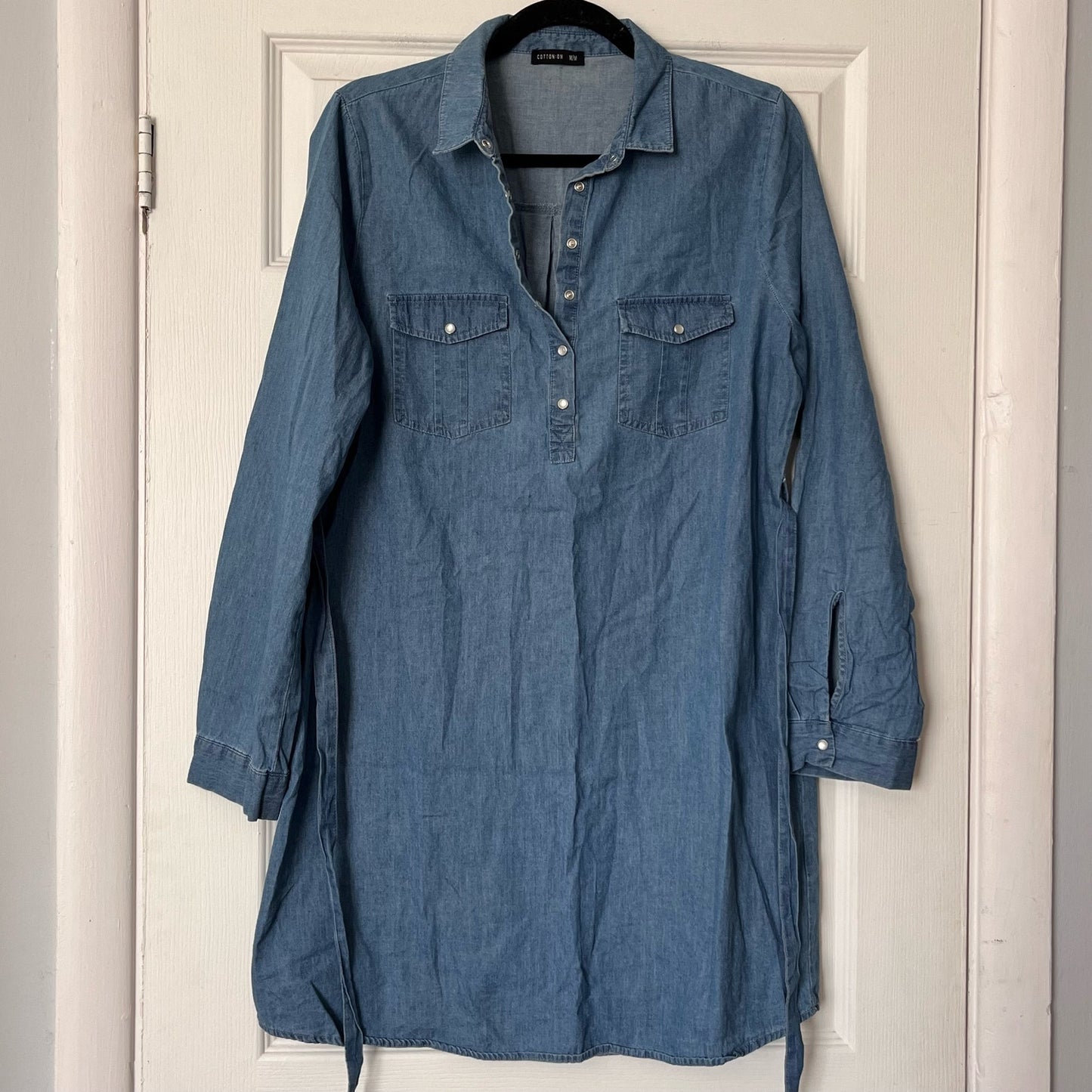 Cotton On Lightweight Denim Shirtdress - Size M