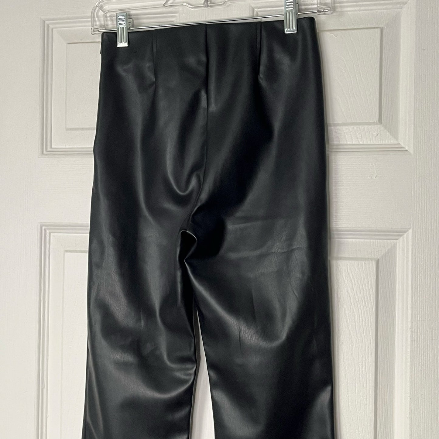 Zara Faux Leather Side-Zip Skinny Pants - Size XS - NWOT