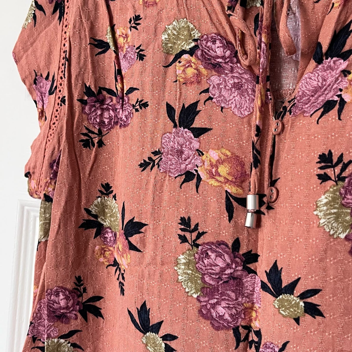 Buffalo David Bitton Floral Blouse - Size M