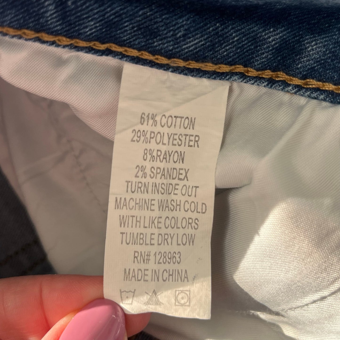 Indigo Rein Distressed Skinny Jeans - Size 5 - NWT