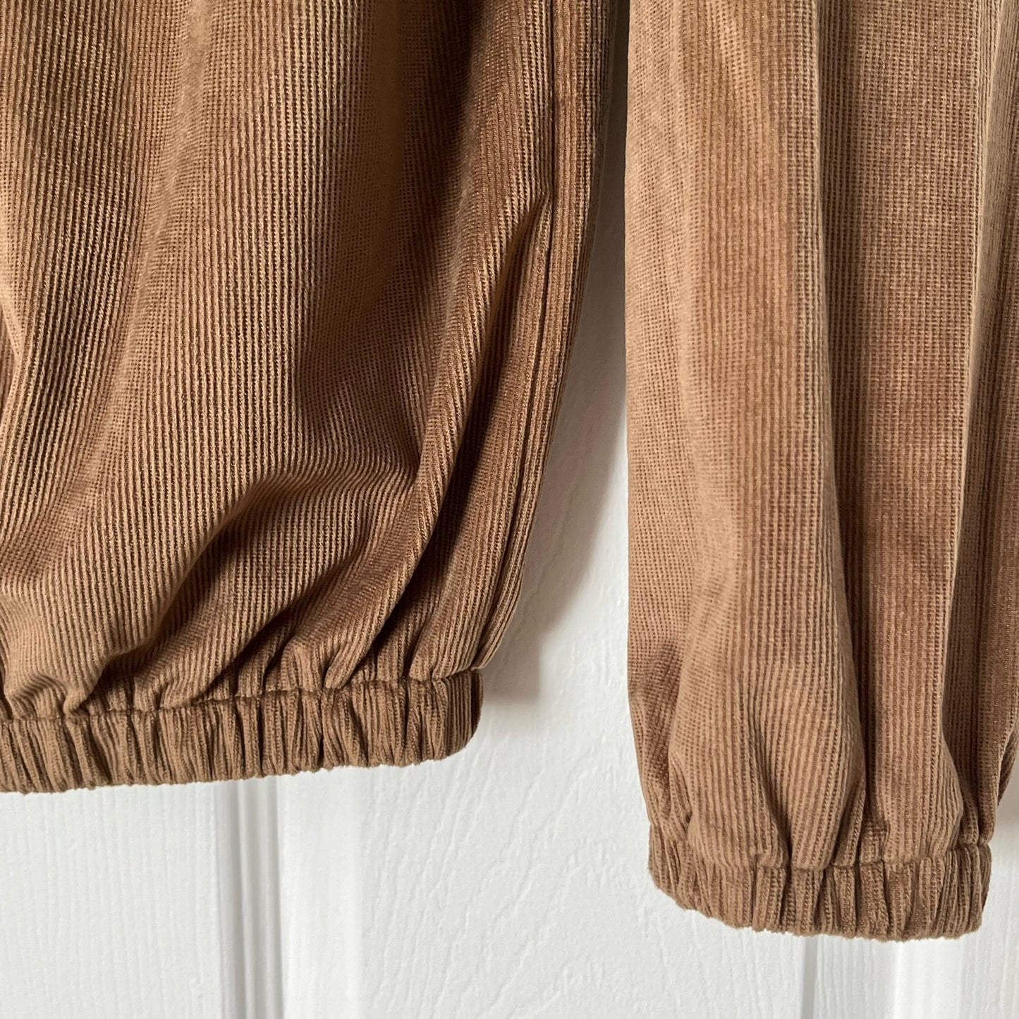 Shein Corduroy-Style Zip Top - Size XS