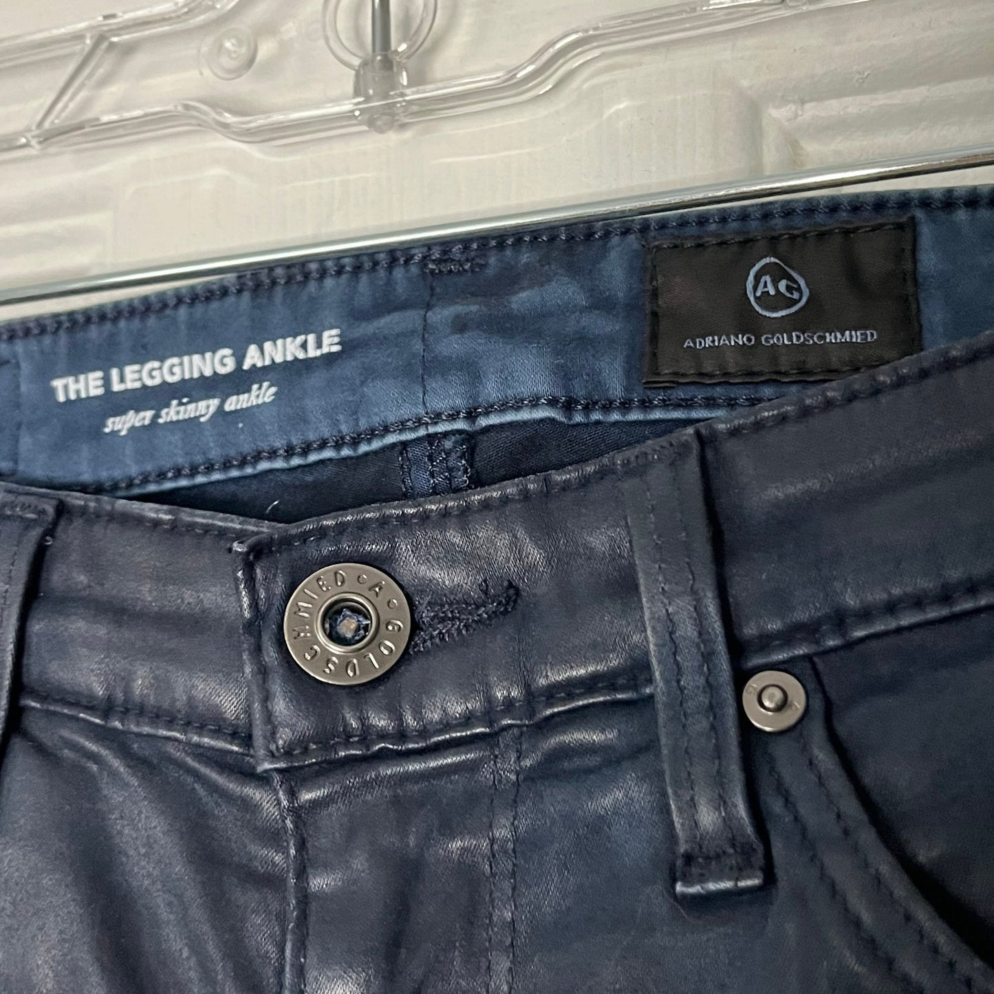 AG Adriano Goldschmeid The Legging Super Skinny Ankle Jeans - Size 24R