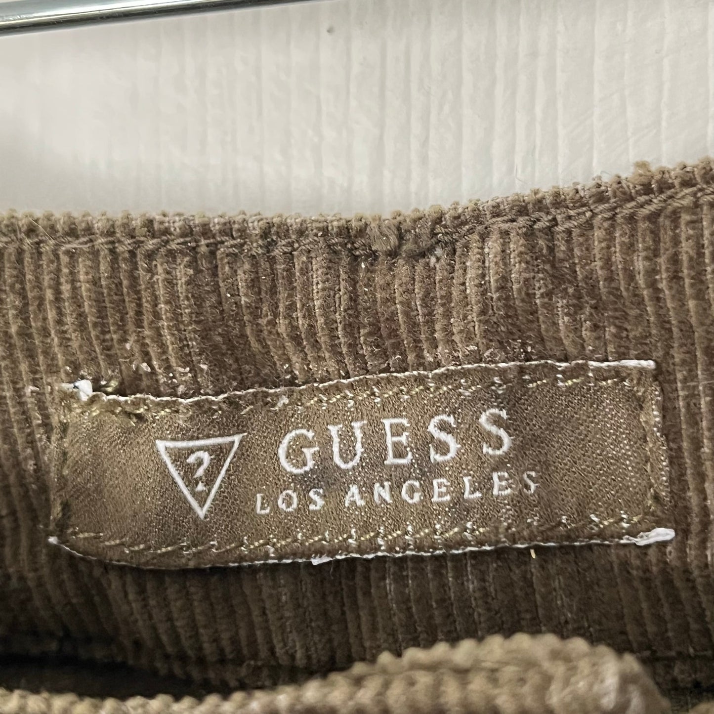 Guess Studded Corduroy Cutoff Shorts - Size 27
