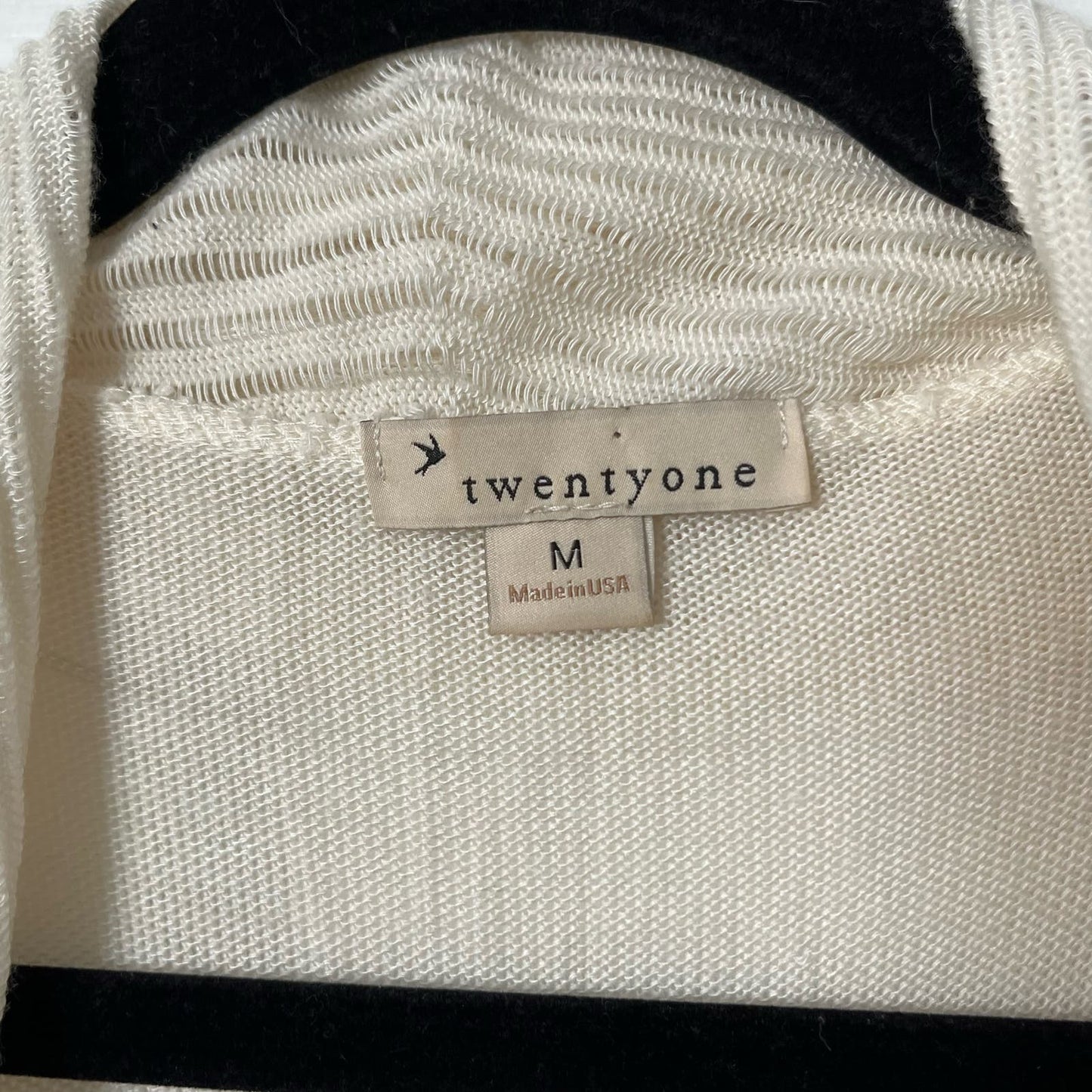 Forever 21 Waterfall Open Sweater Vest - Size M