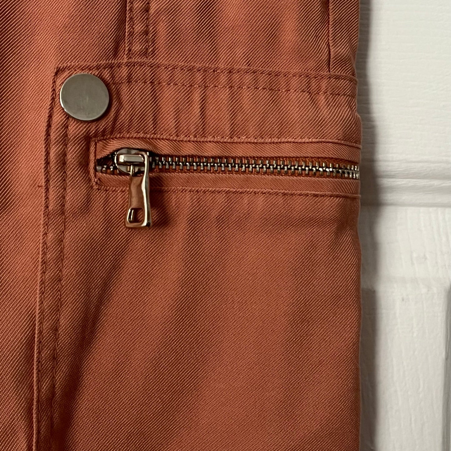 Zara Zip-Pocket Drawstring Joggers - Size M