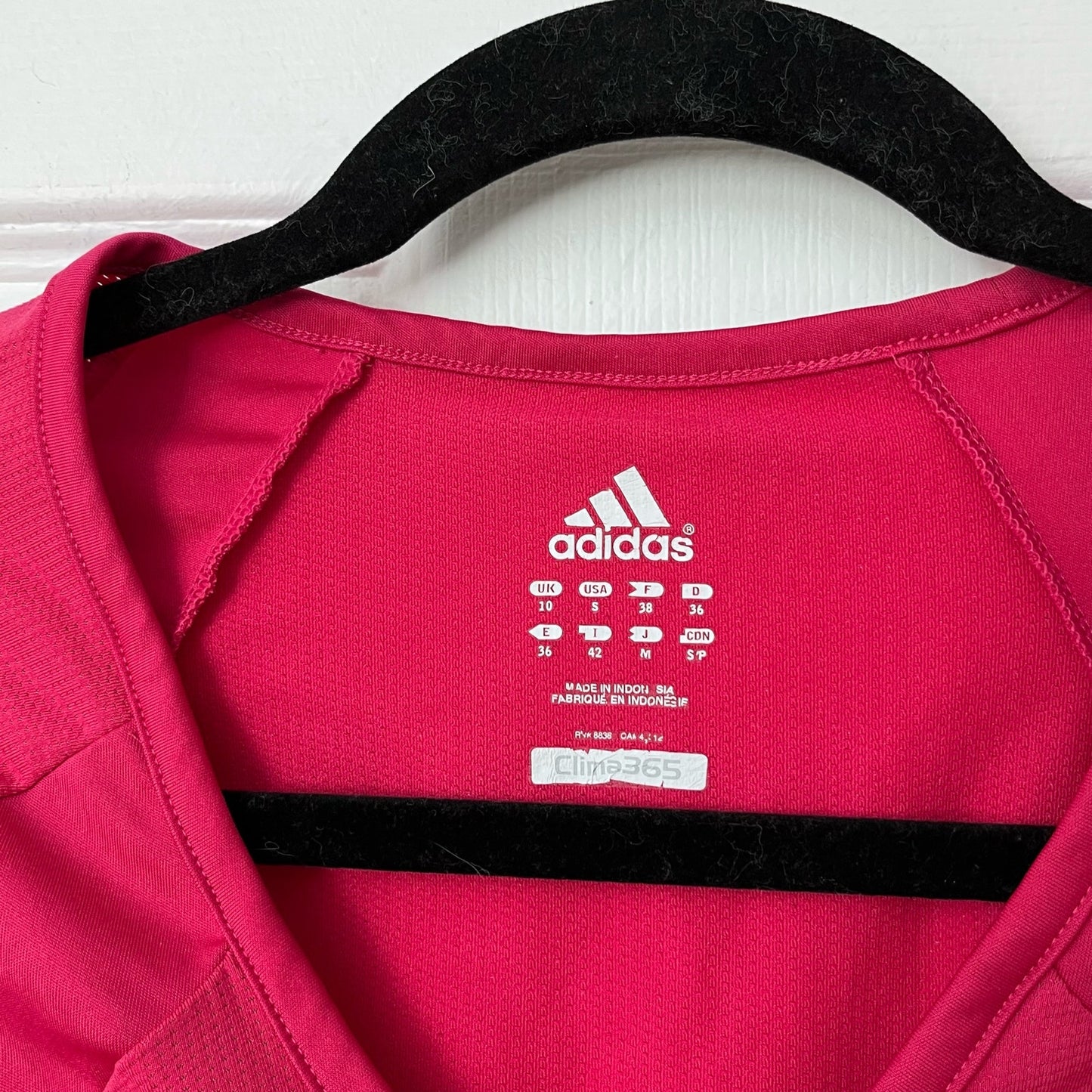 Adidas Clima365 V-Neck Top - Size S