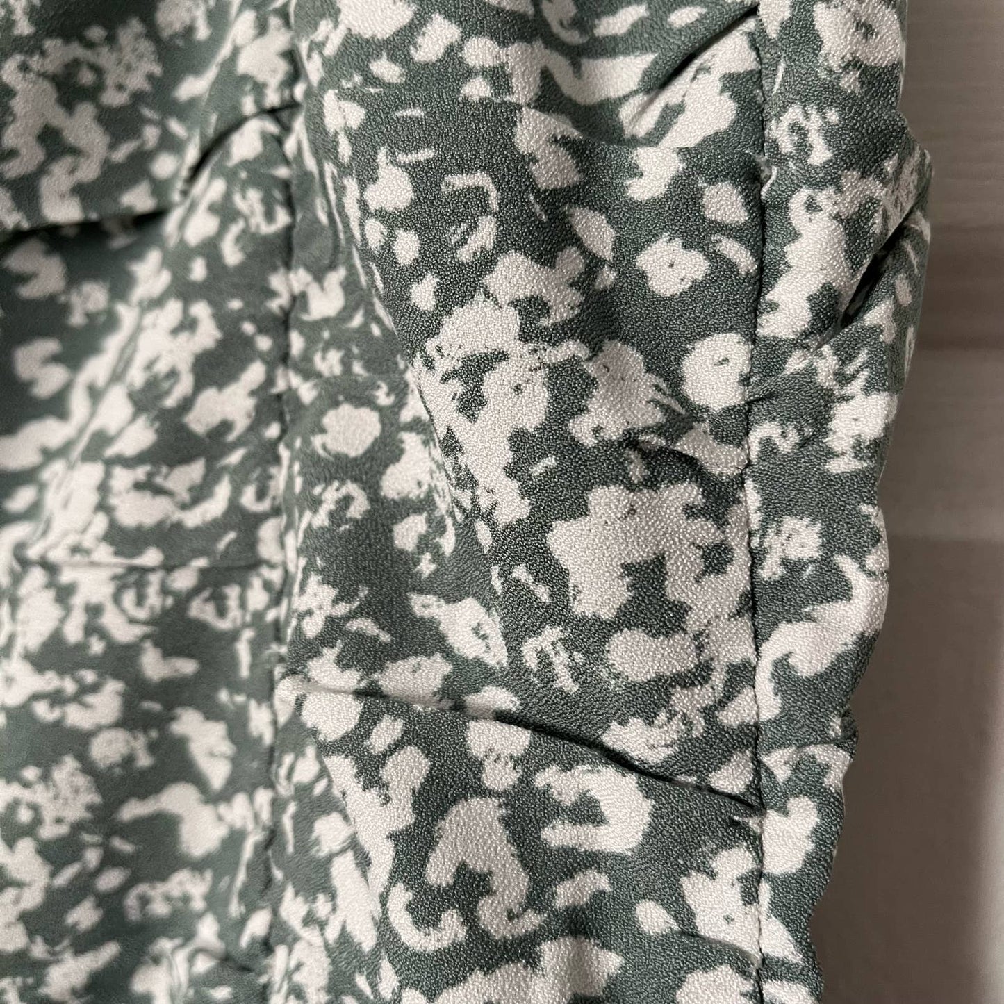 Abercrombie & Fitch Ruched Patterned Sundress - Size XS