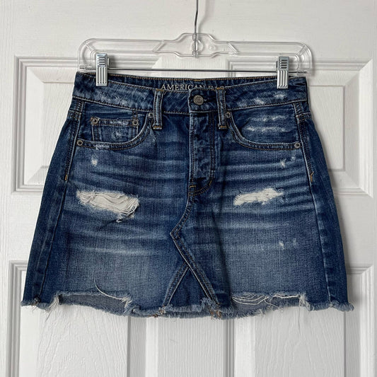 American Eagle Outfitters Denim Skirt - Size 0