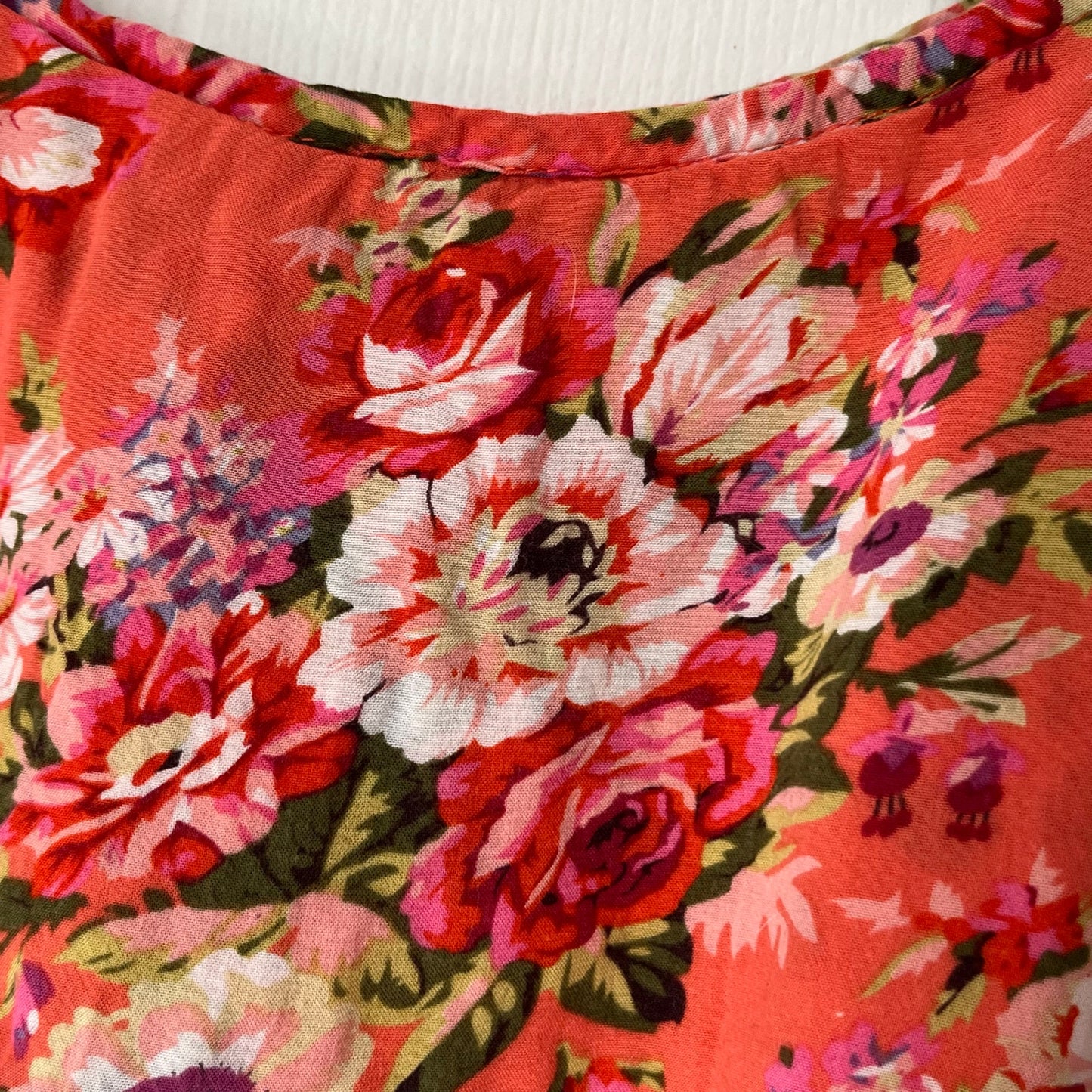 Hive & Honey Floral / Striped Layered Cami Top - Size M