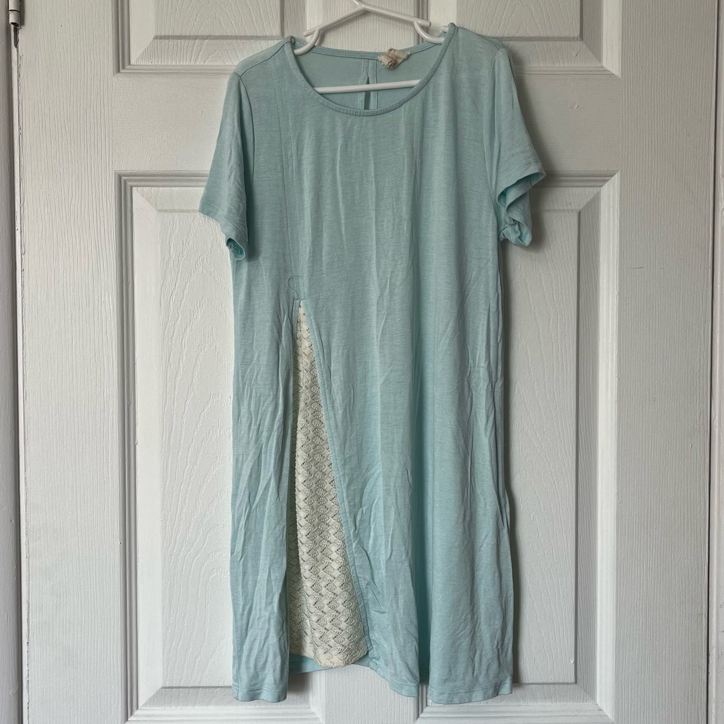 Hayden Girls Eyelet Inset Dress - Size 11/12